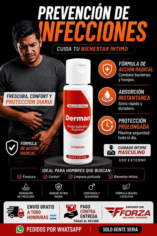 DERMAN- OLVIDATE DE LA BALANITIS Y LA CANDIDIASIS 🍆🍄🔥