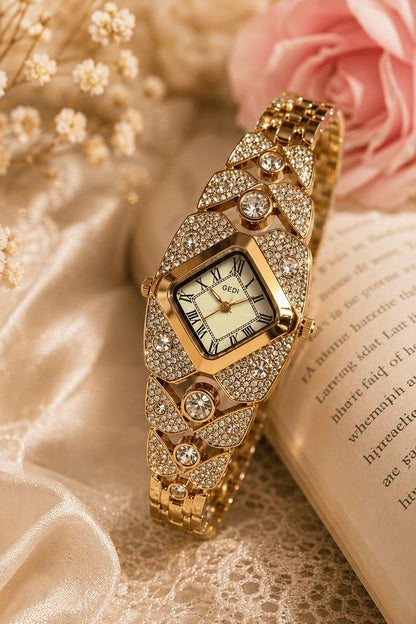 👑💖 Reloj Diamante GEDI para Mujeres Elegantes ✨™